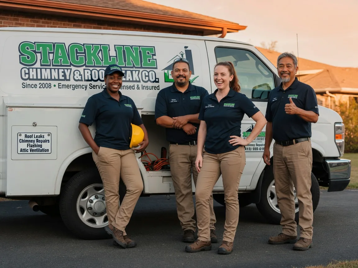 Chimney flashing repair company in Crystal Spring, PA